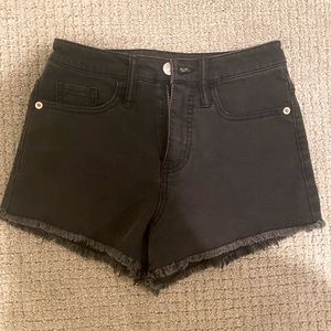 Wild fable black jean shorts
